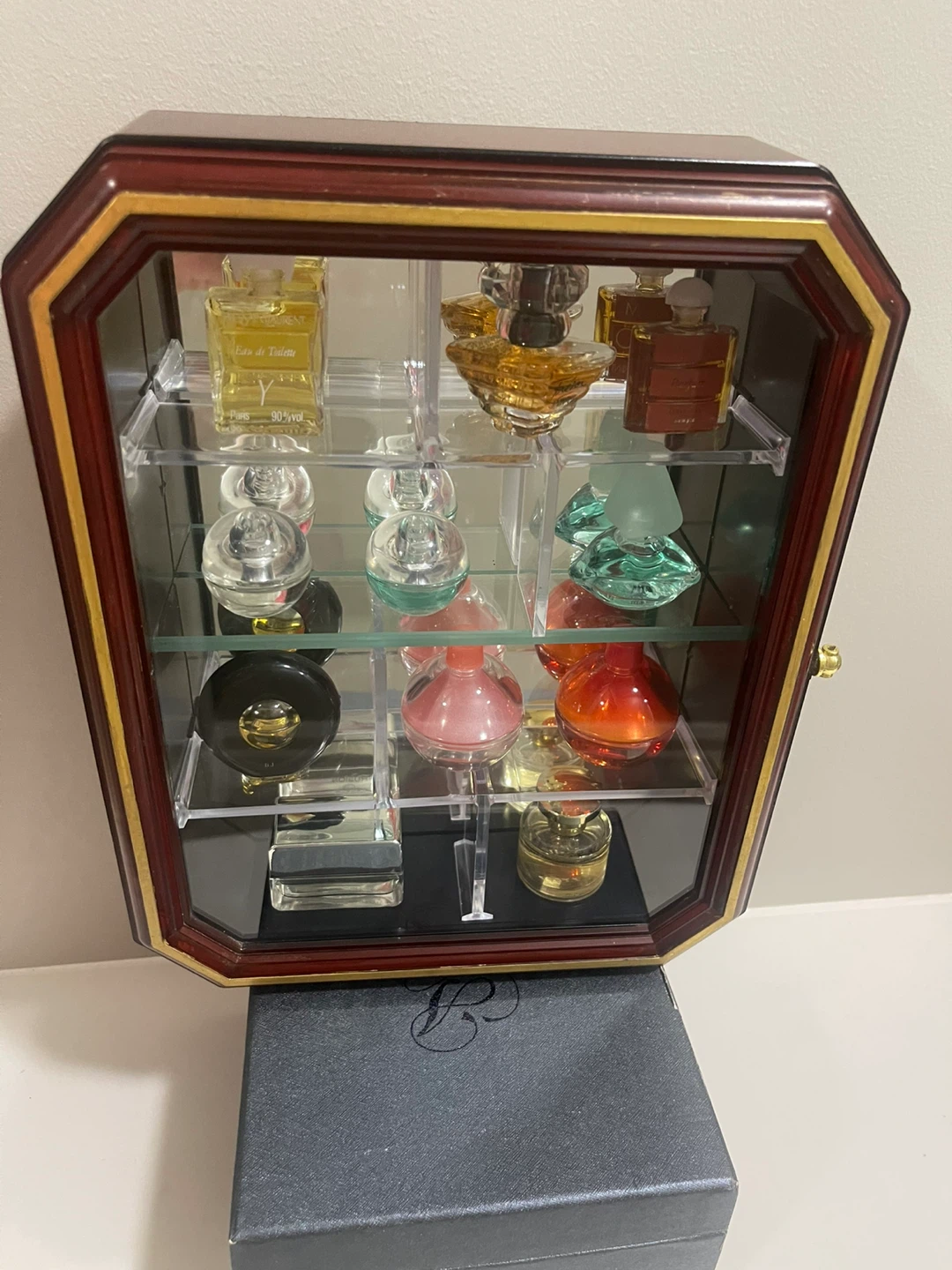 Wooden Display Cabinet with Glass Doors - photo 5