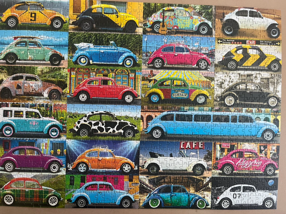 Eurographics 1000 Piece VW Gone Places Puzzle - photo 2