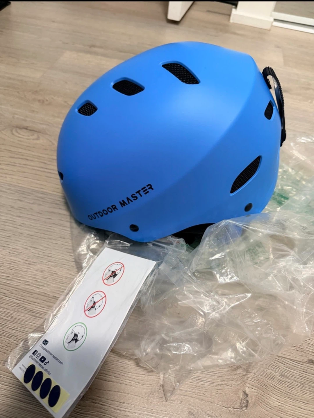 OutdoorMaster Kelvin Ski Helmet - Blue - photo 5