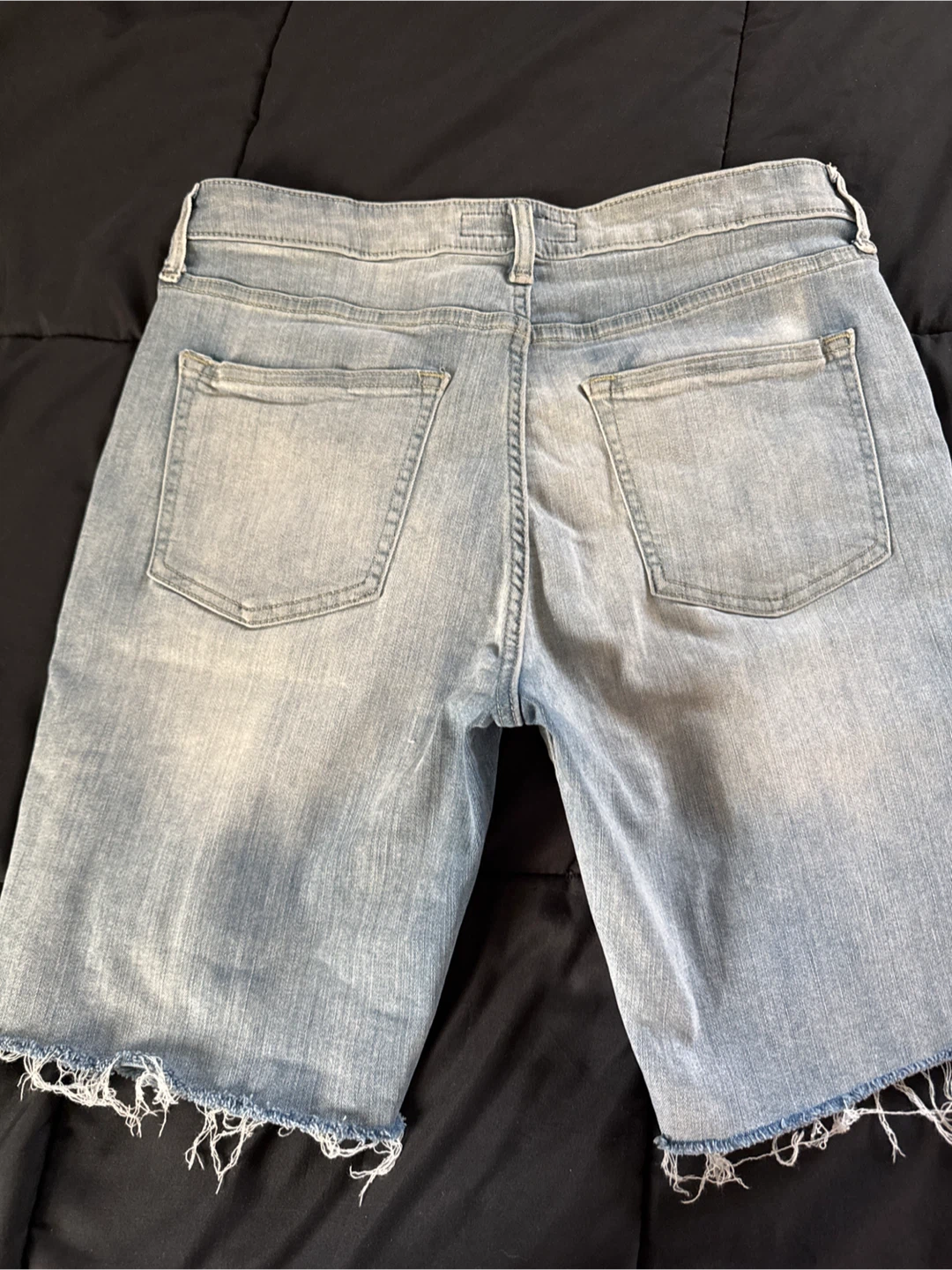 Express Light Wash Denim Shorts Size 31 men’s - photo 3