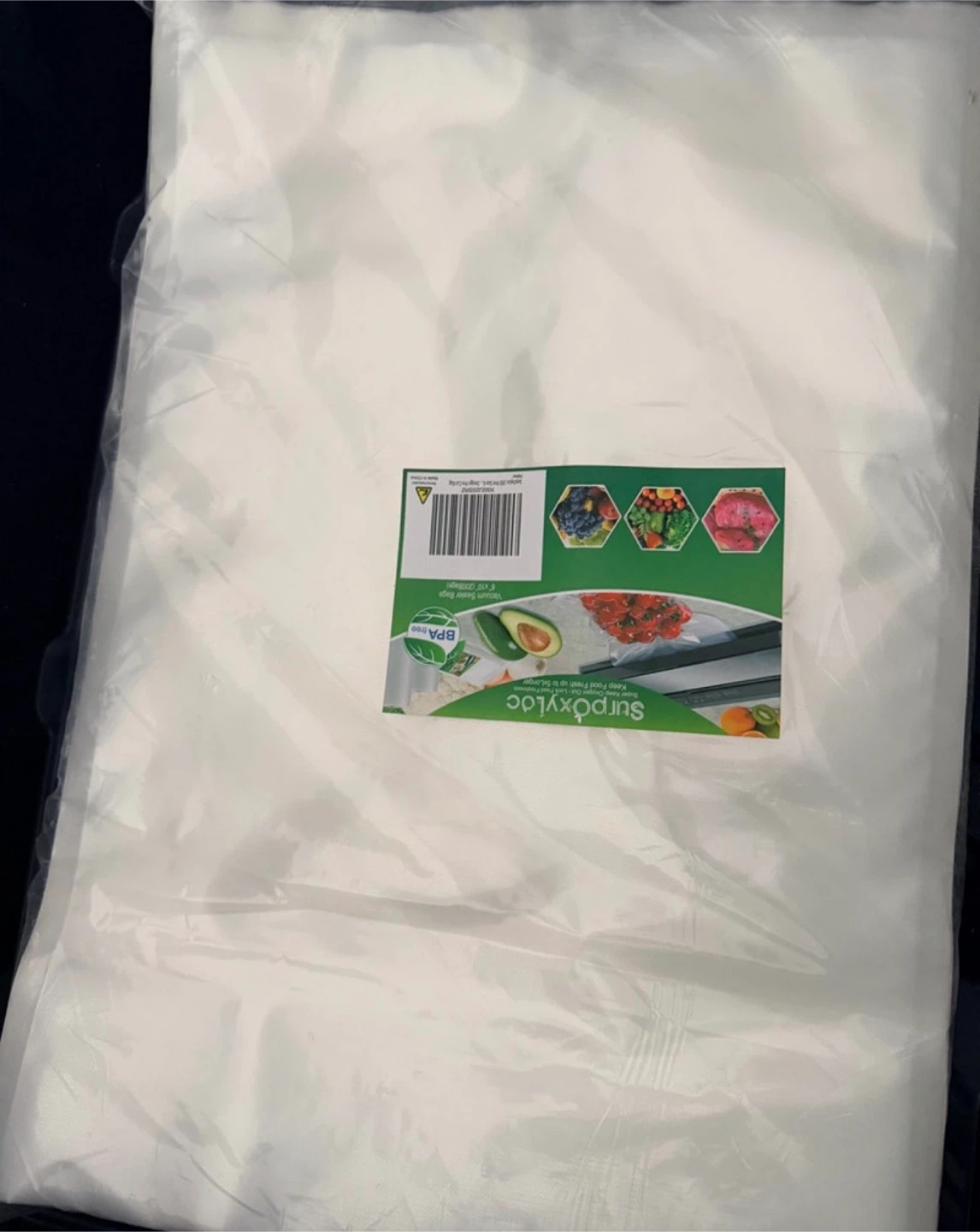 SurpVxyLoc Vacuum Sealer Bags 6"x10" (200 Bags)