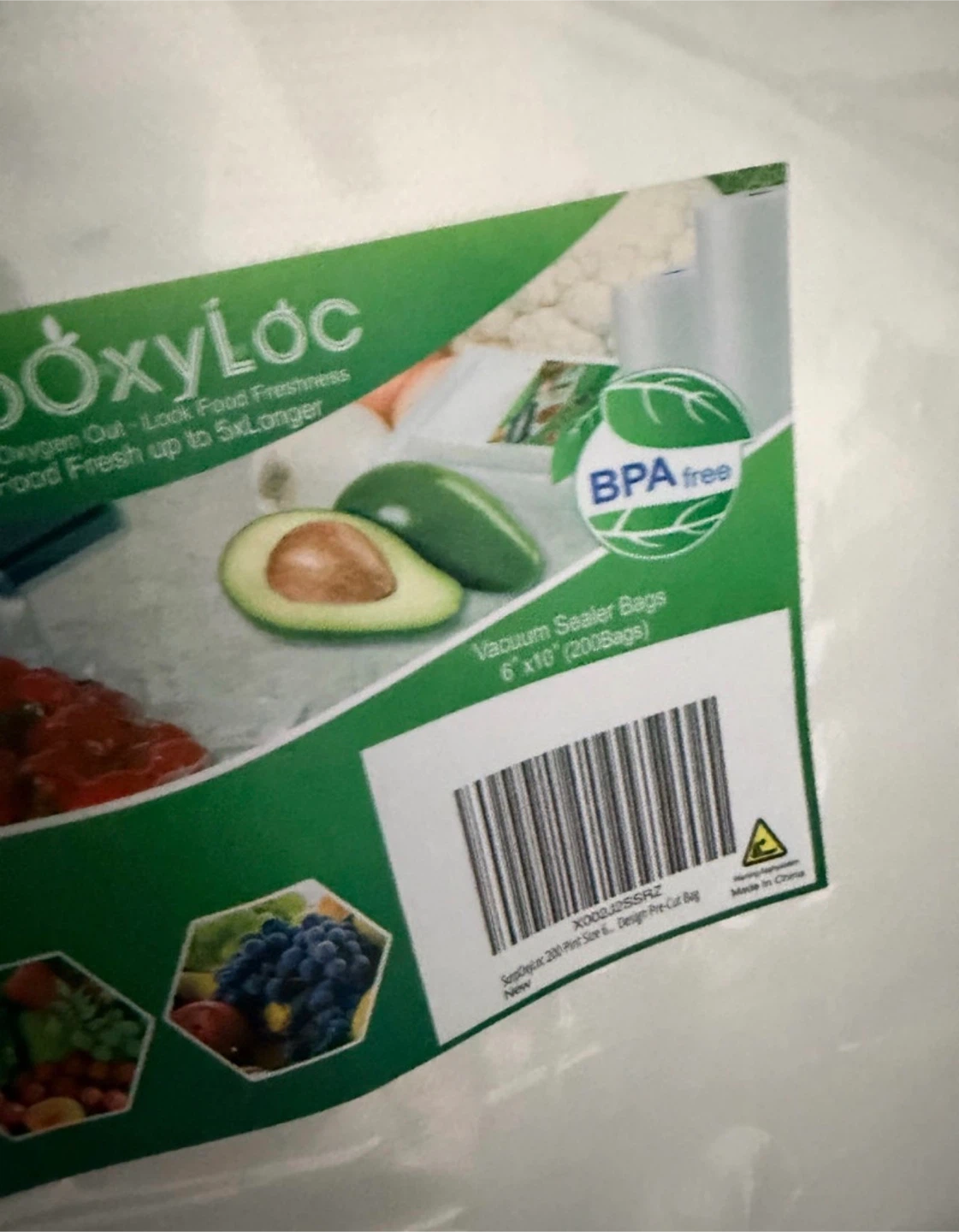 SurpVxyLoc Vacuum Sealer Bags 6"x10" (200 Bags) - photo 2