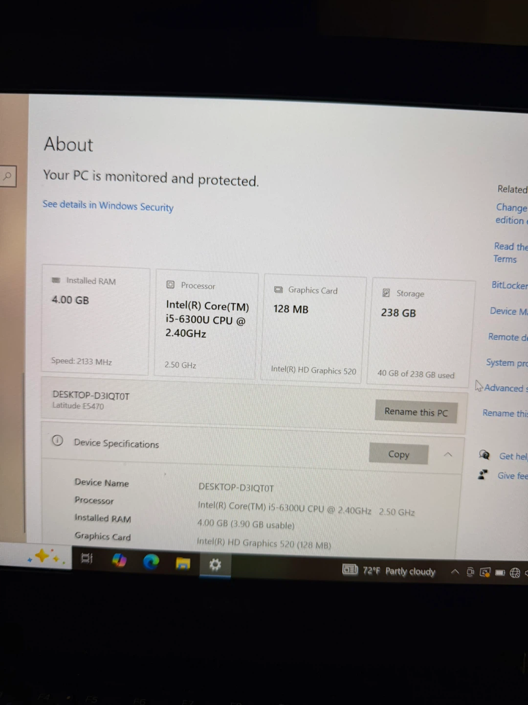 Dell Latitude E5470 Laptop - photo 4