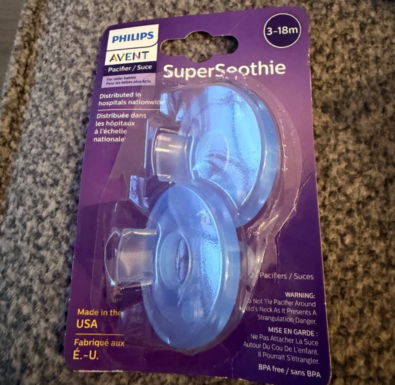 Philips Avent SuperSoothie Pacifiers (2-Pack) - photo 3