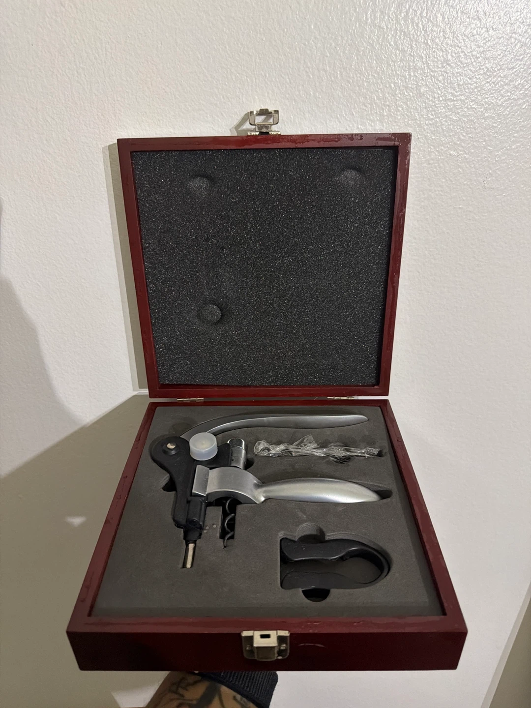 Wine Opener Set with Wooden Box - photo 4