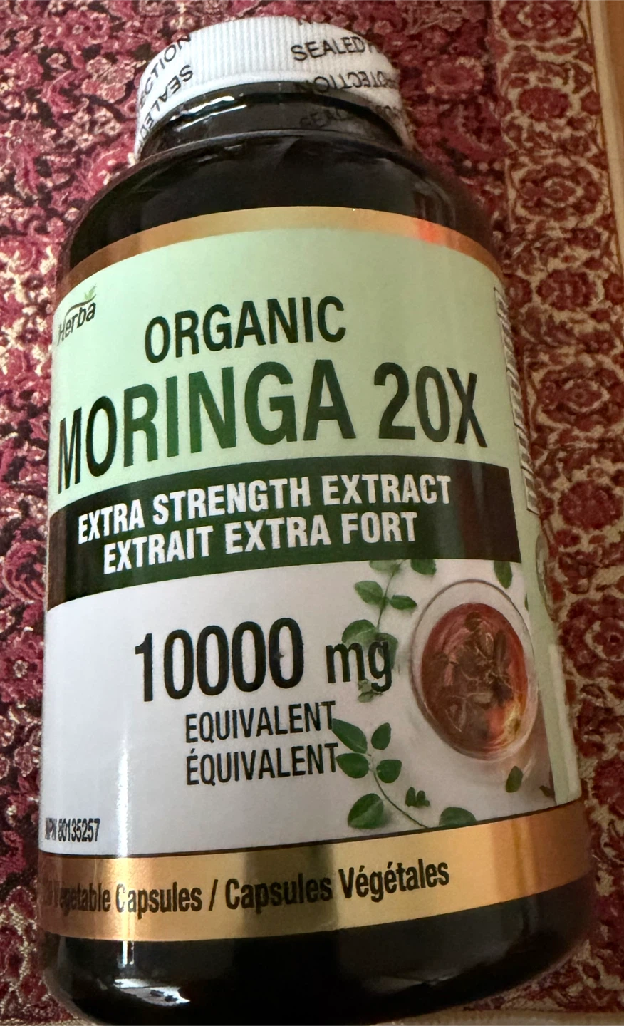Herba Organic Moringa 20X Extra Strength Extract Capsules - photo 4