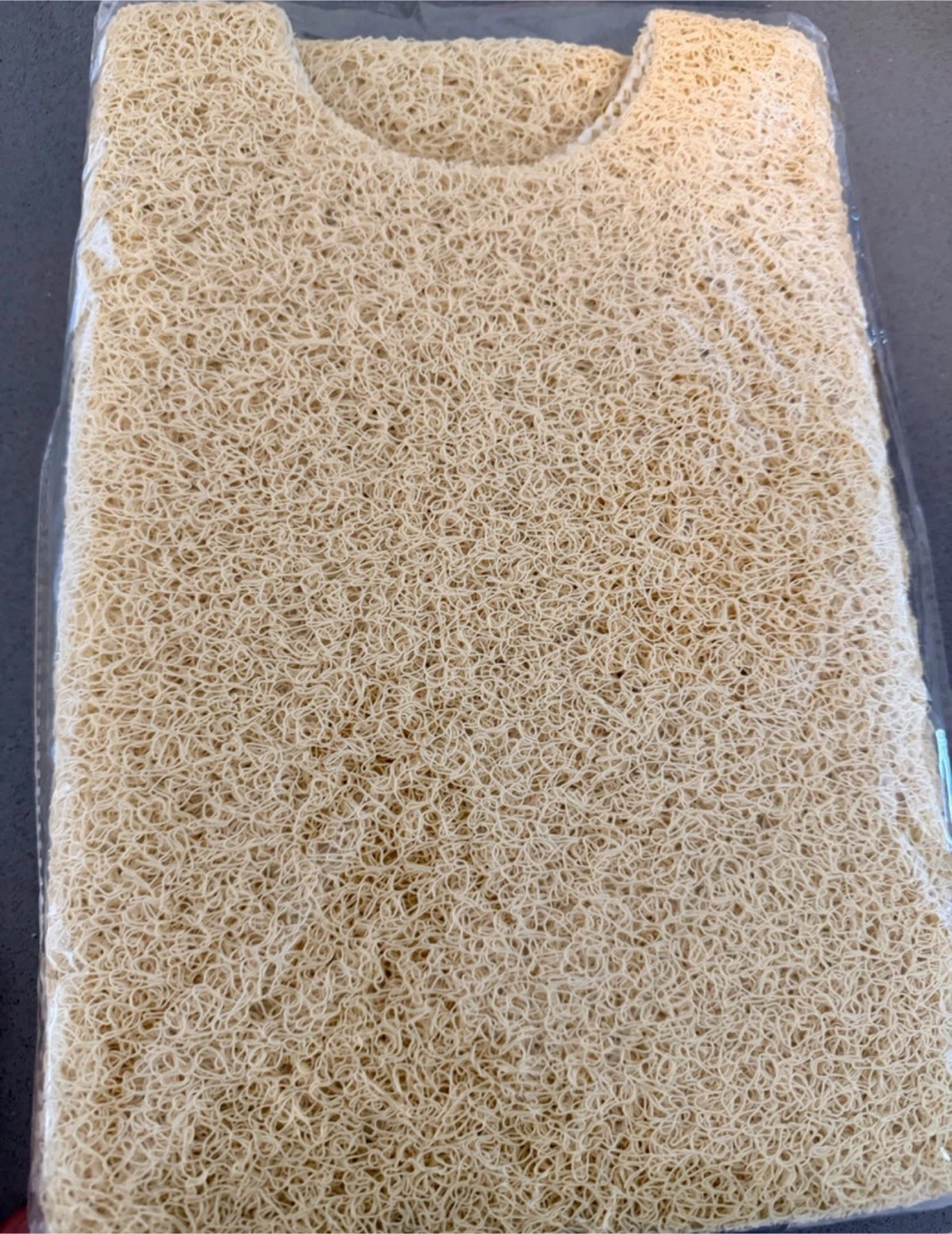HITSAM Loofah Shower Mat - Beige - photo 2