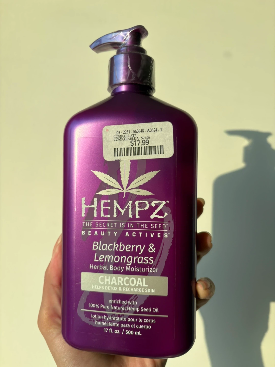 Hempz Herbal Body Moisturizer