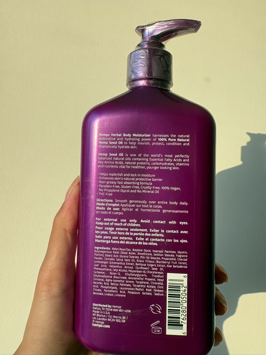 Hempz Herbal Body Moisturizer - photo 2
