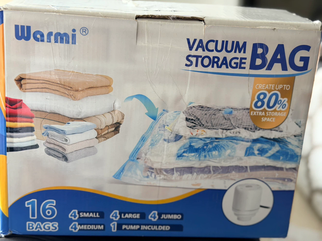 Warmi Vacuum Storage Bags - 16 Count - photo 2