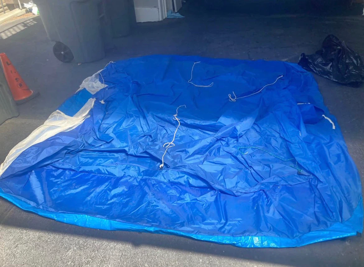Blue Camping Tent