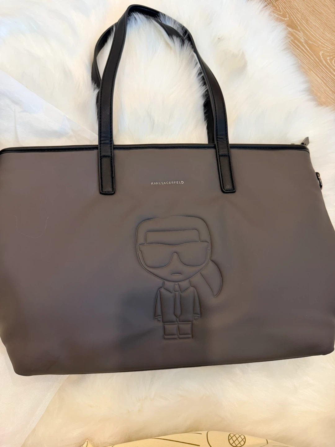 Karl Lagerfeld Tote Bag with Shoulder Strap