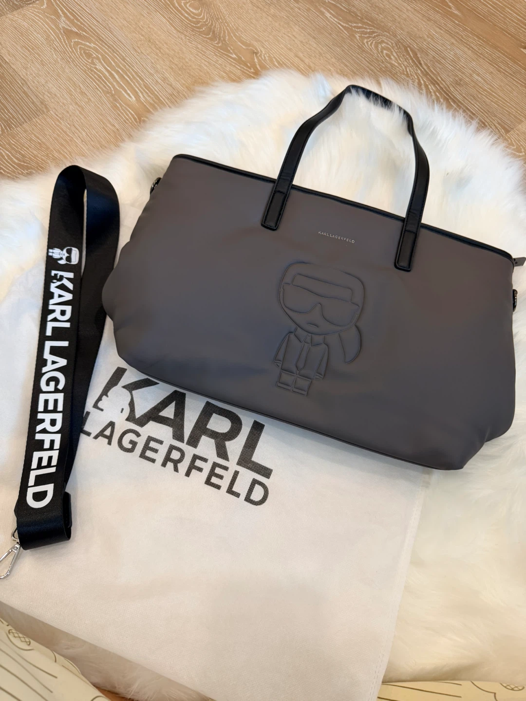 Karl Lagerfeld Tote Bag with Shoulder Strap - photo 3