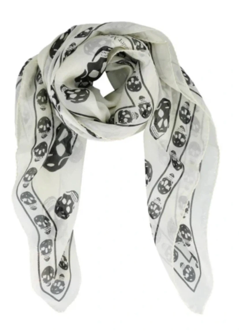 2  McQueen Skull Scarfs - photo 2