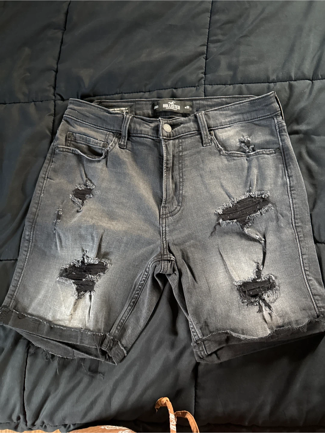 Hollister Skinny Denim Shorts men’s