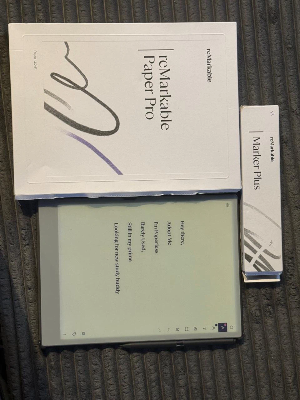 reMarkable Paper Pro 64GB, lightly used, $750 value - photo 3