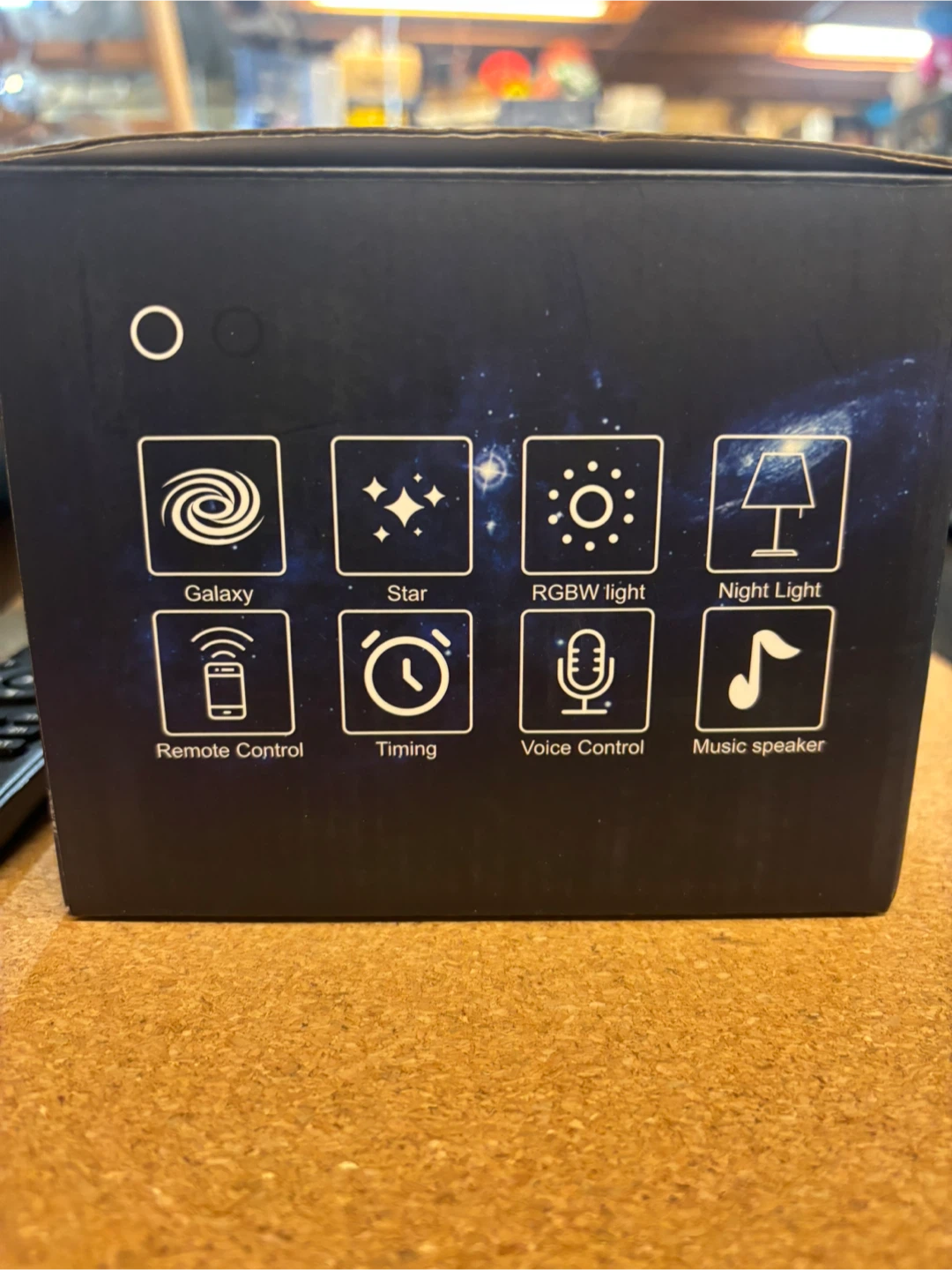 Galaxy Star Projector Night Light with Remote - photo 2