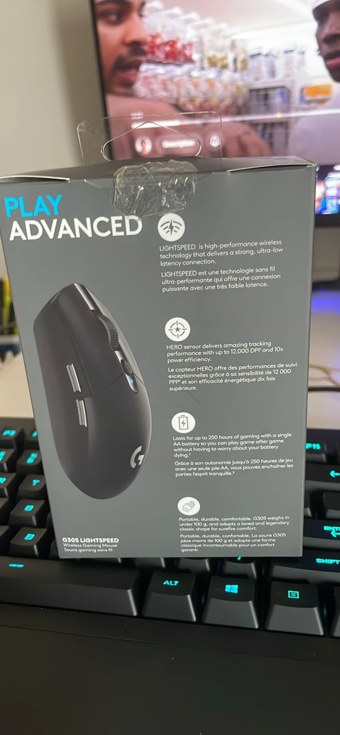 Logitech G305 Lightspeed Wireless Gaming Mouse - photo 2