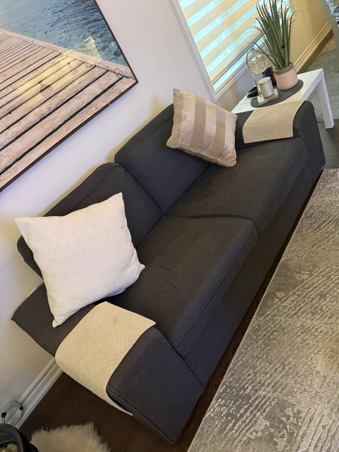 IKEA KIVIK Loveseat - Tresund anthracite - photo 2