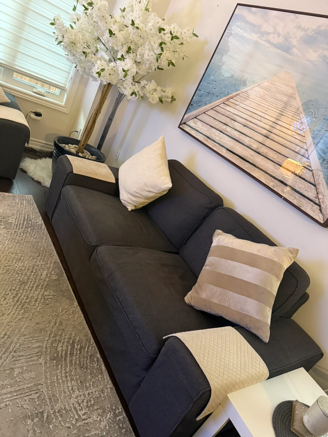 IKEA KIVIK Loveseat - Tresund anthracite - photo 3