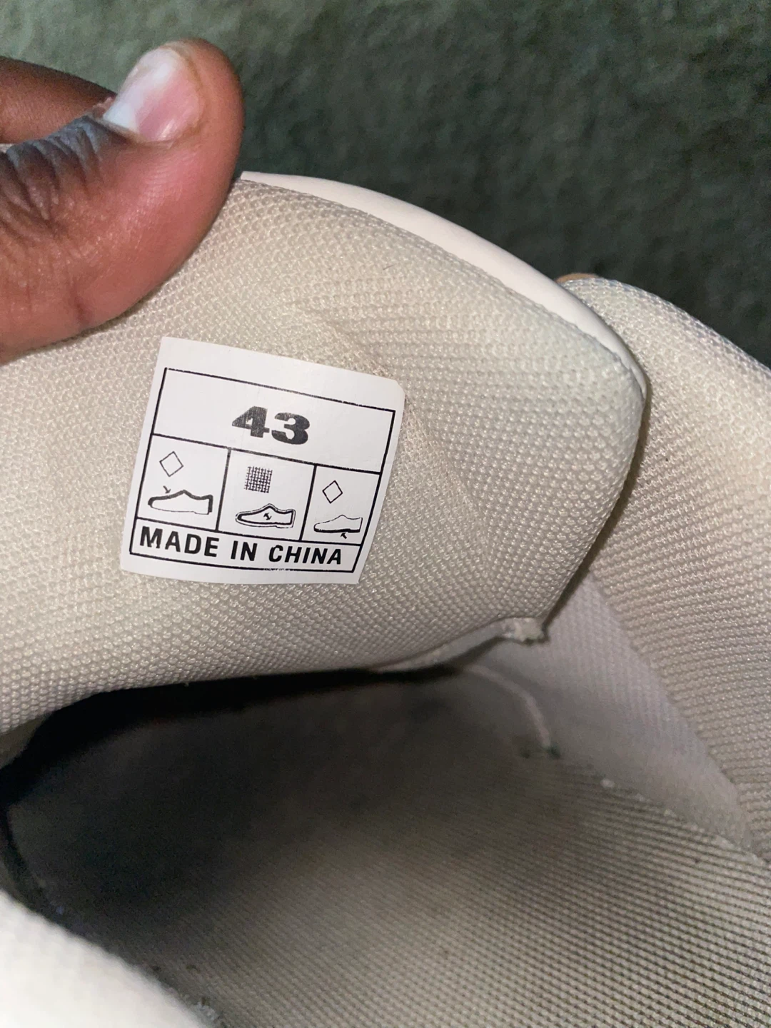 Green and White Sneakers Size 43 - photo 2