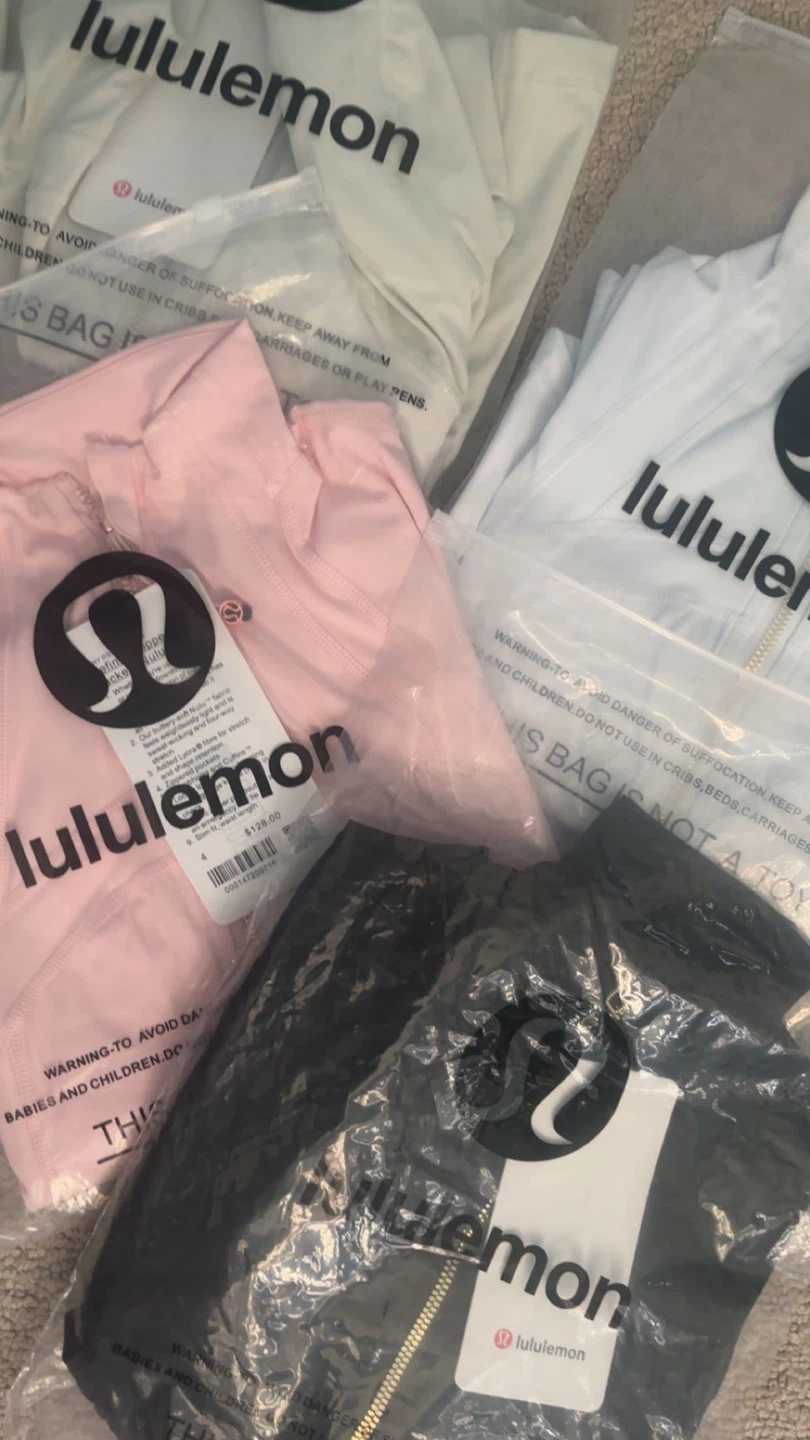 Lululemon defined jackets - various colours