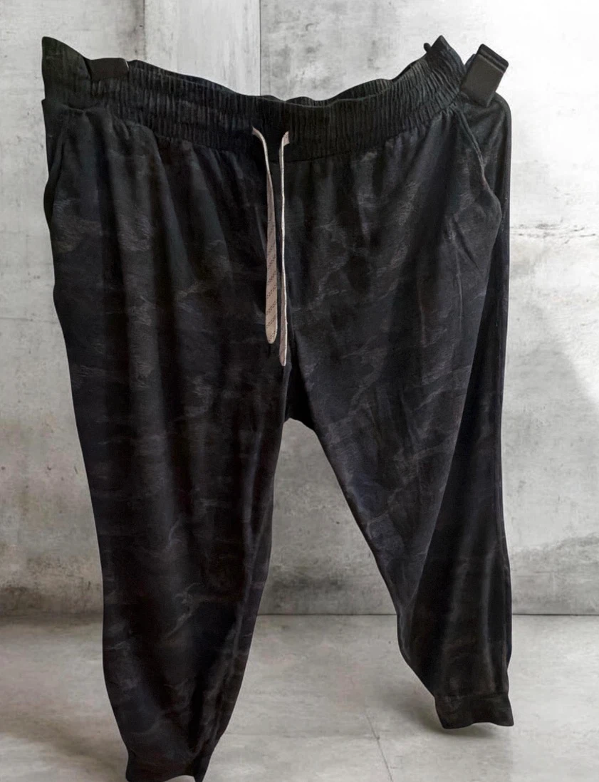 Black Camo Jogger Pants