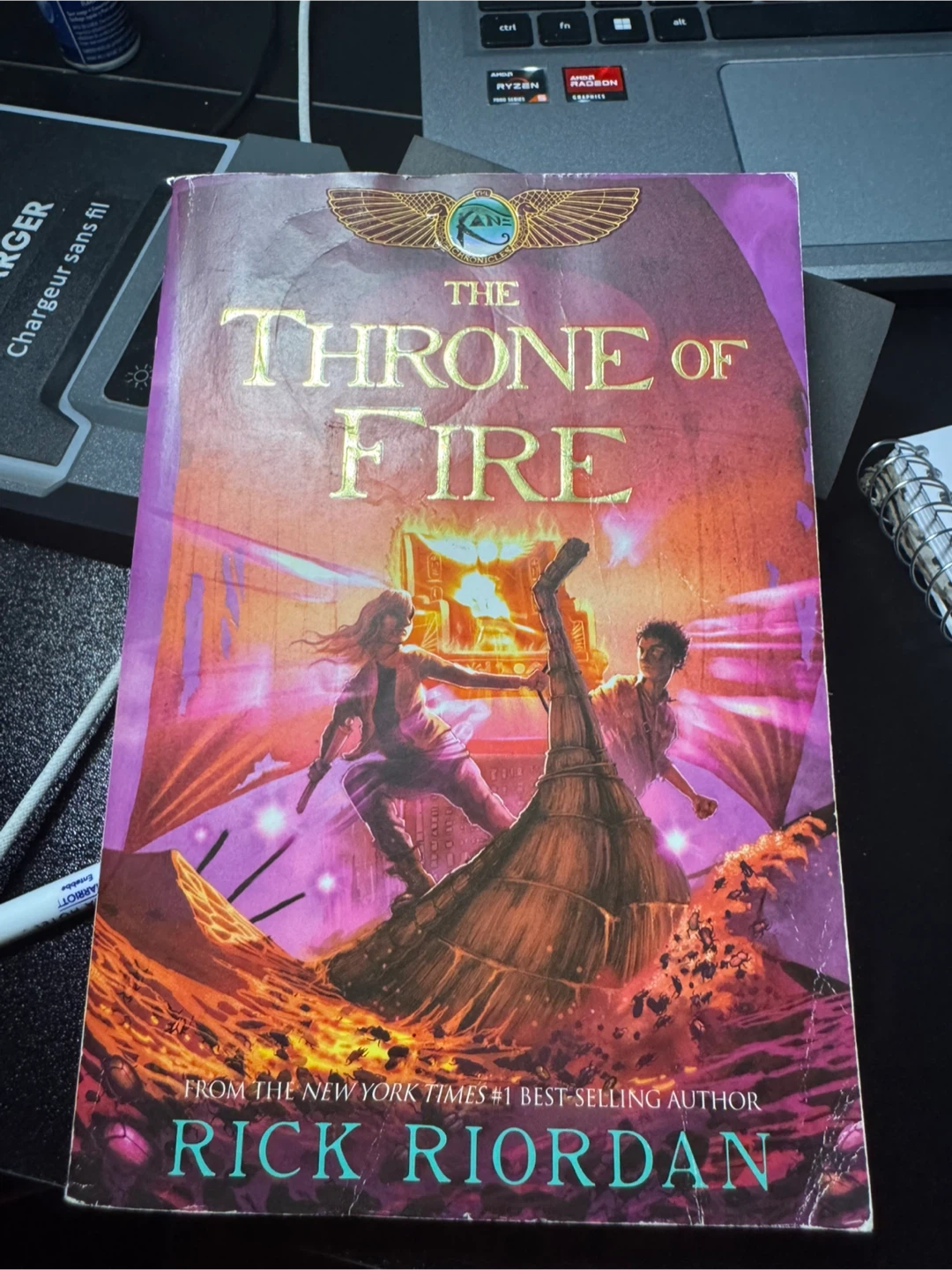 The Throne of Fire by Rick Riordan