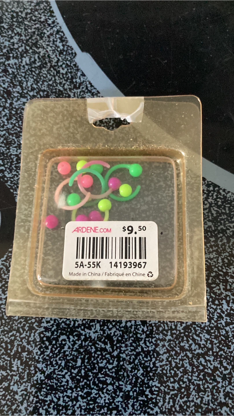 Brand new body jewellery