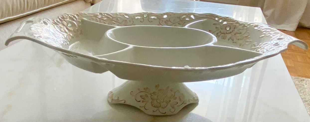 Vintage Serving Platter with 5 Compartments - photo 3