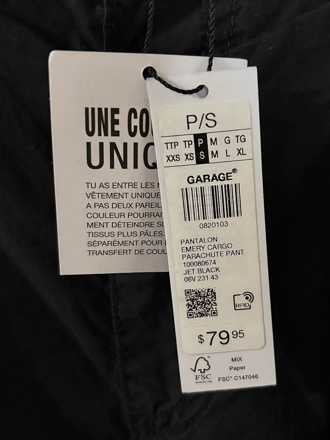 Garage Emery Cargo Parachute Pants - photo 4