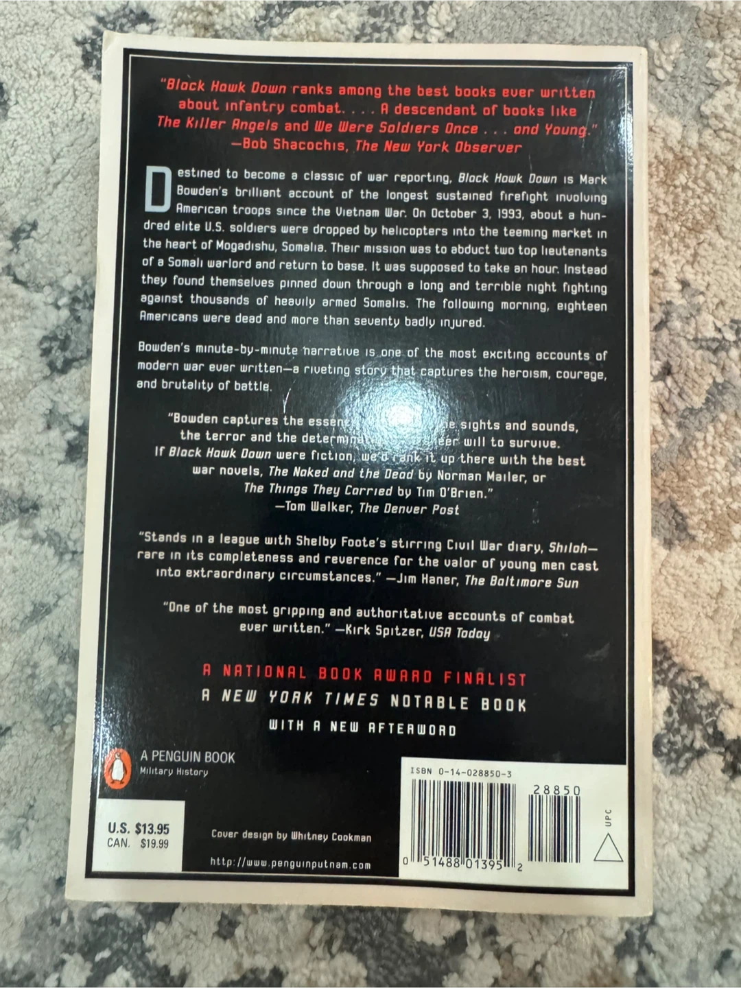 Black Hawk Down: A Story of Modern War by Mark Bowden - photo 2
