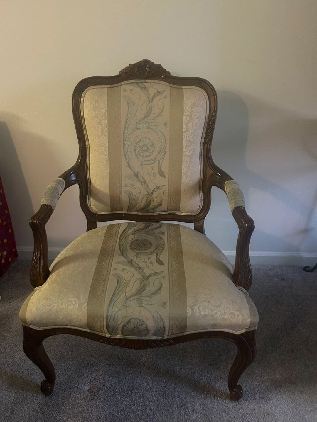 Two Vintage Accent Chairs - photo 2