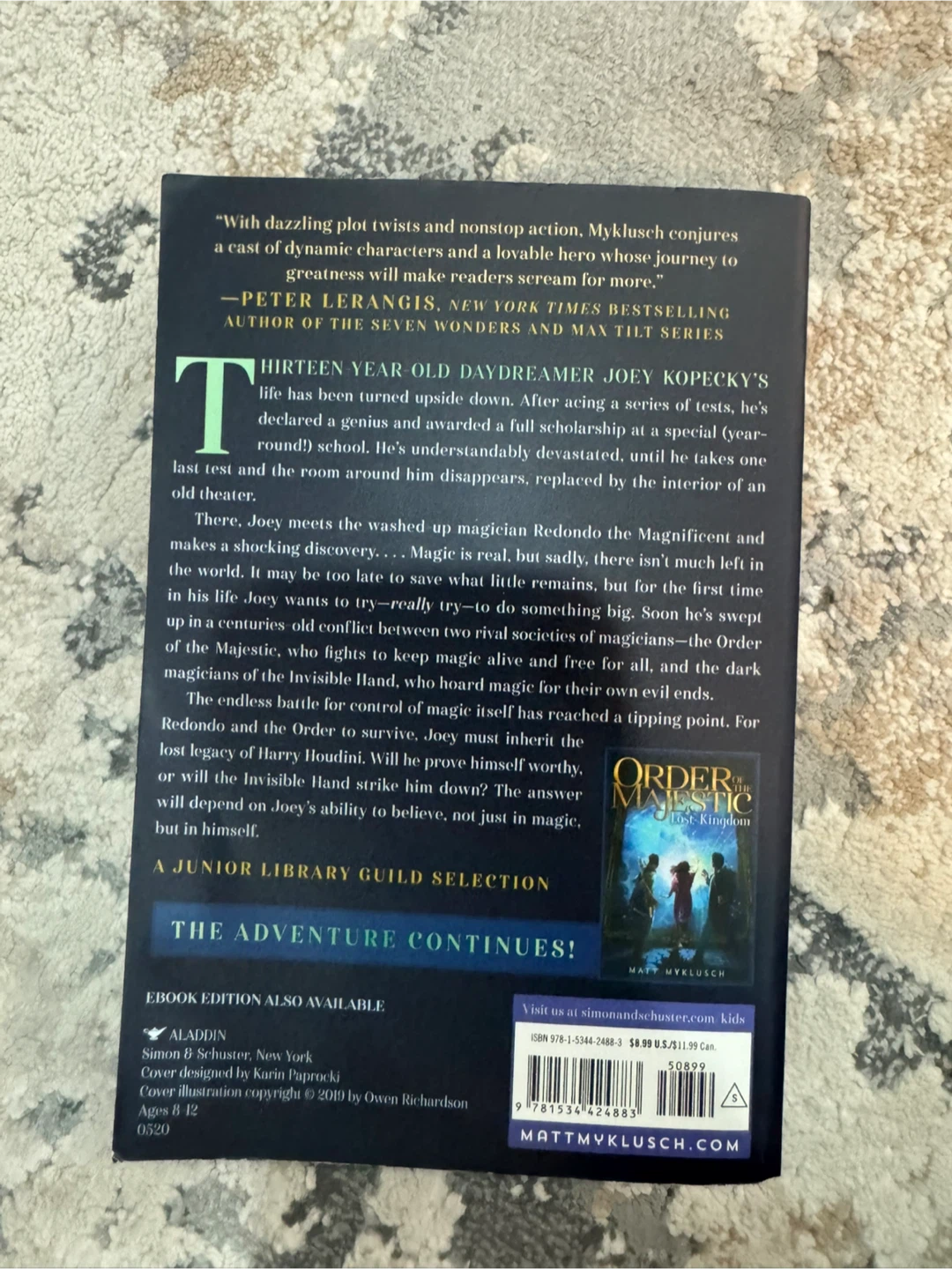 Order of the Majestic by Matt Myklusch Book - photo 2