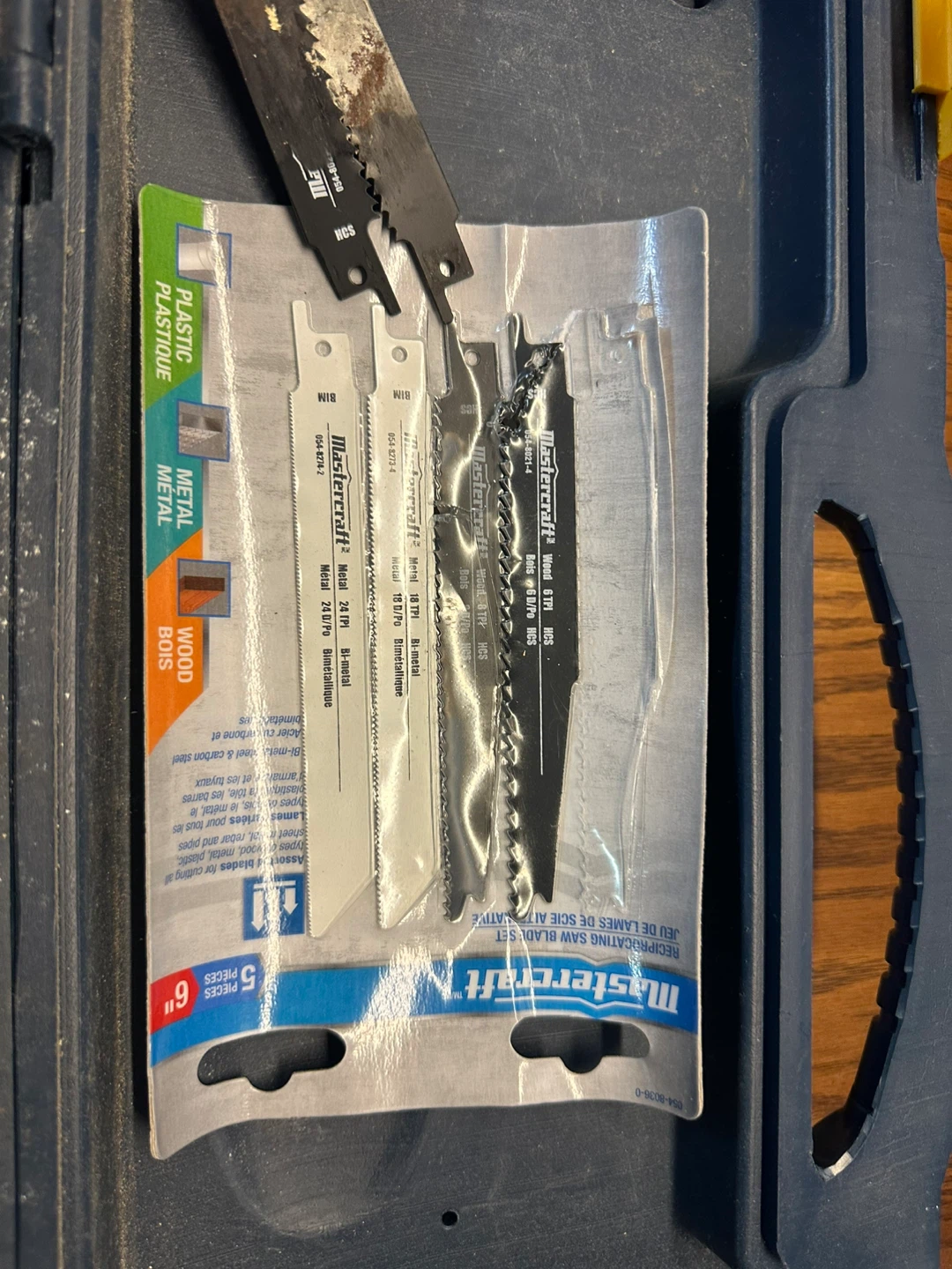 Mastercraft Reciprocating Saw with Blades and Case - photo 4