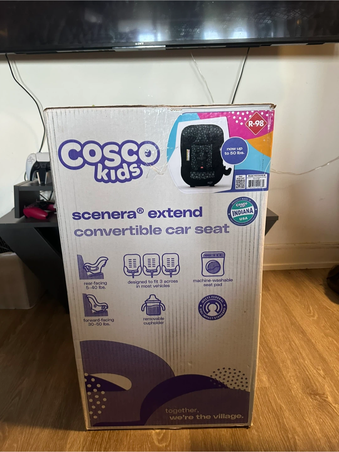 Cosco Scenera Extend Convertible Car Seat