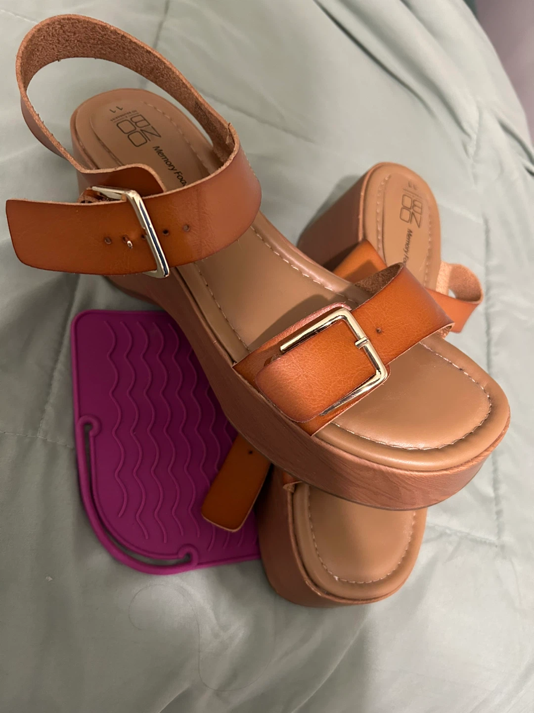 Women Wedges Sandals size 11 - photo 2