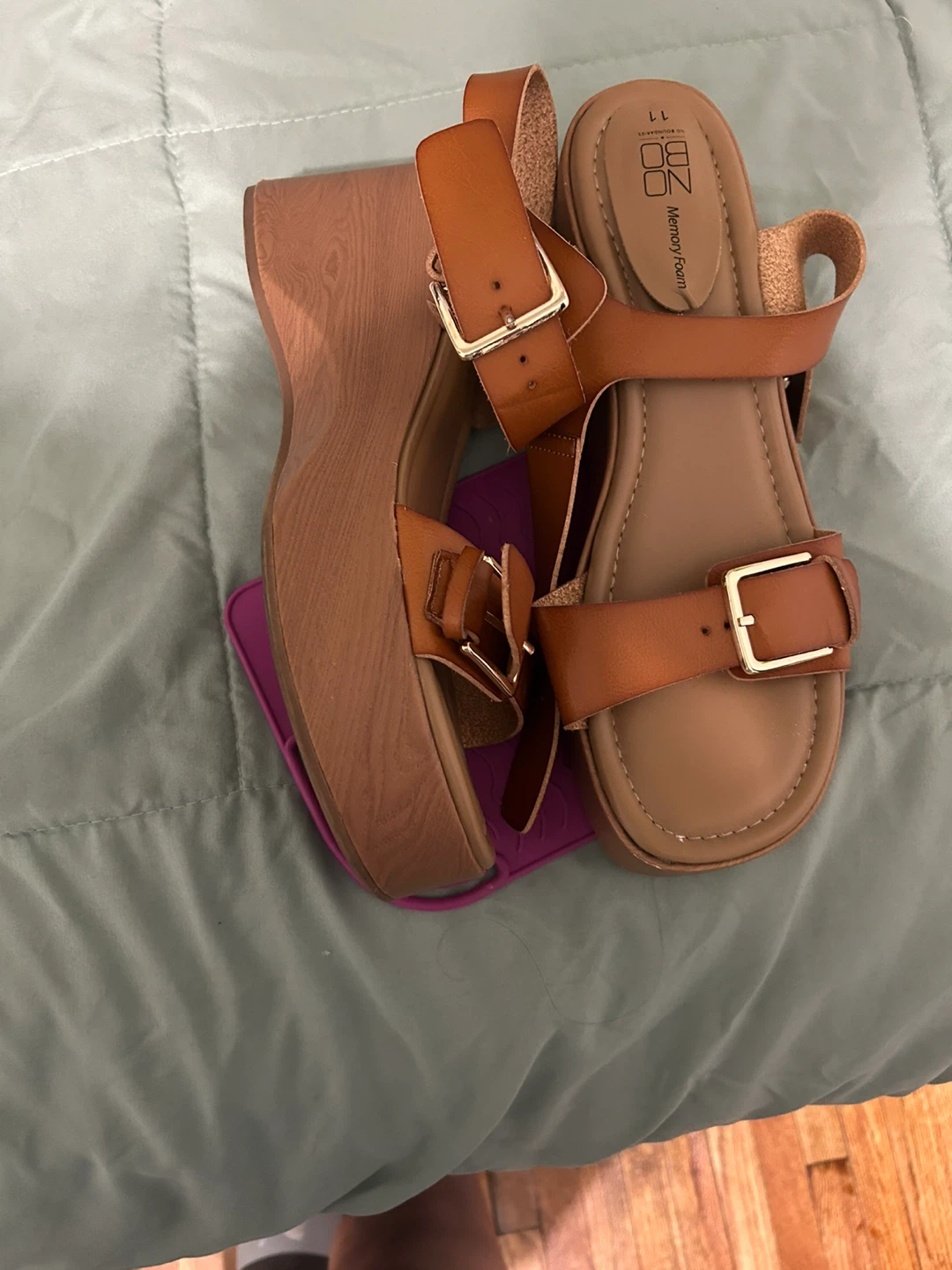 Women Wedges Sandals size 11 - photo 3