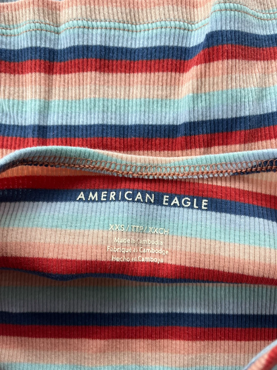 American Eagle Striped Tube Top XXS - photo 3