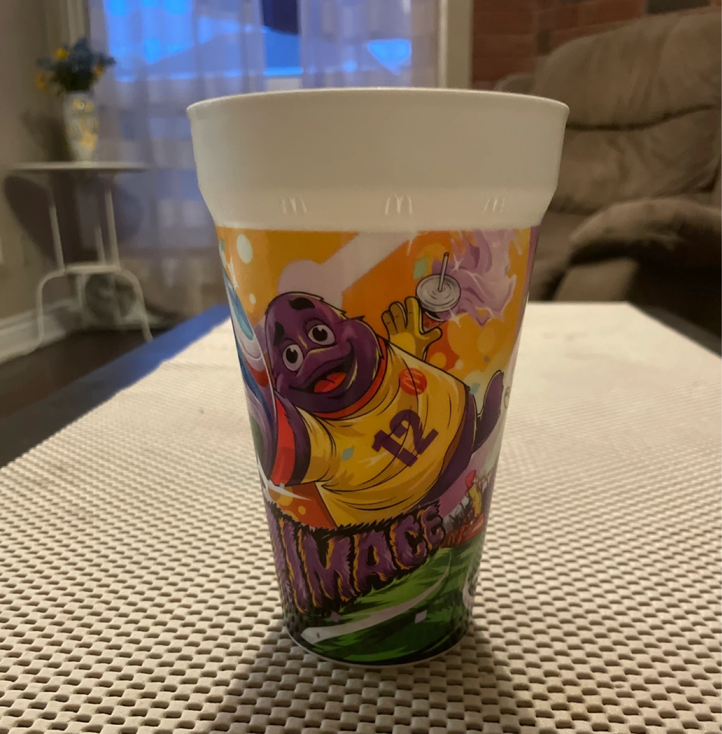 McDonald's Grimace Shake Cup