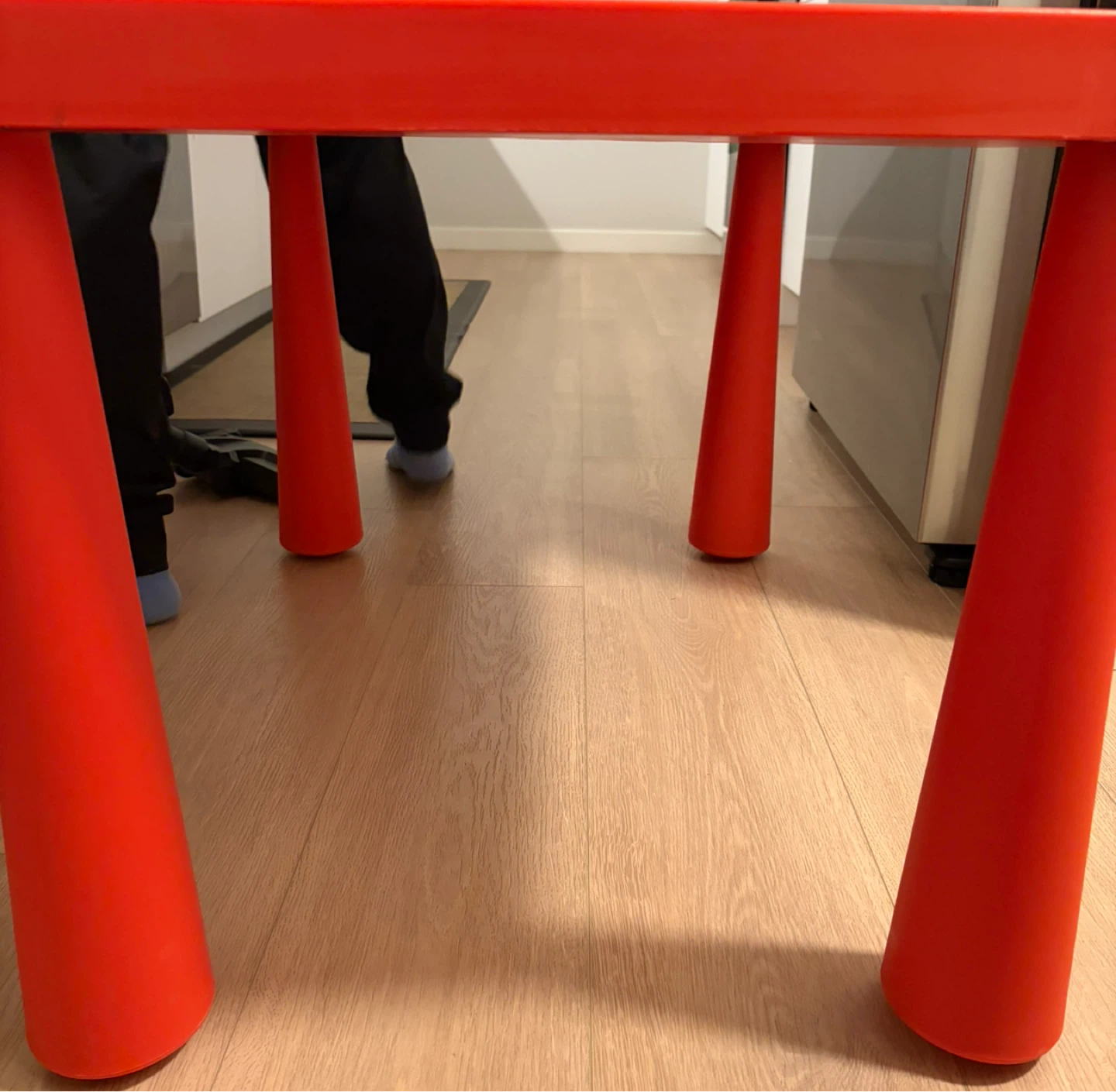 Bright Orange Kids Table