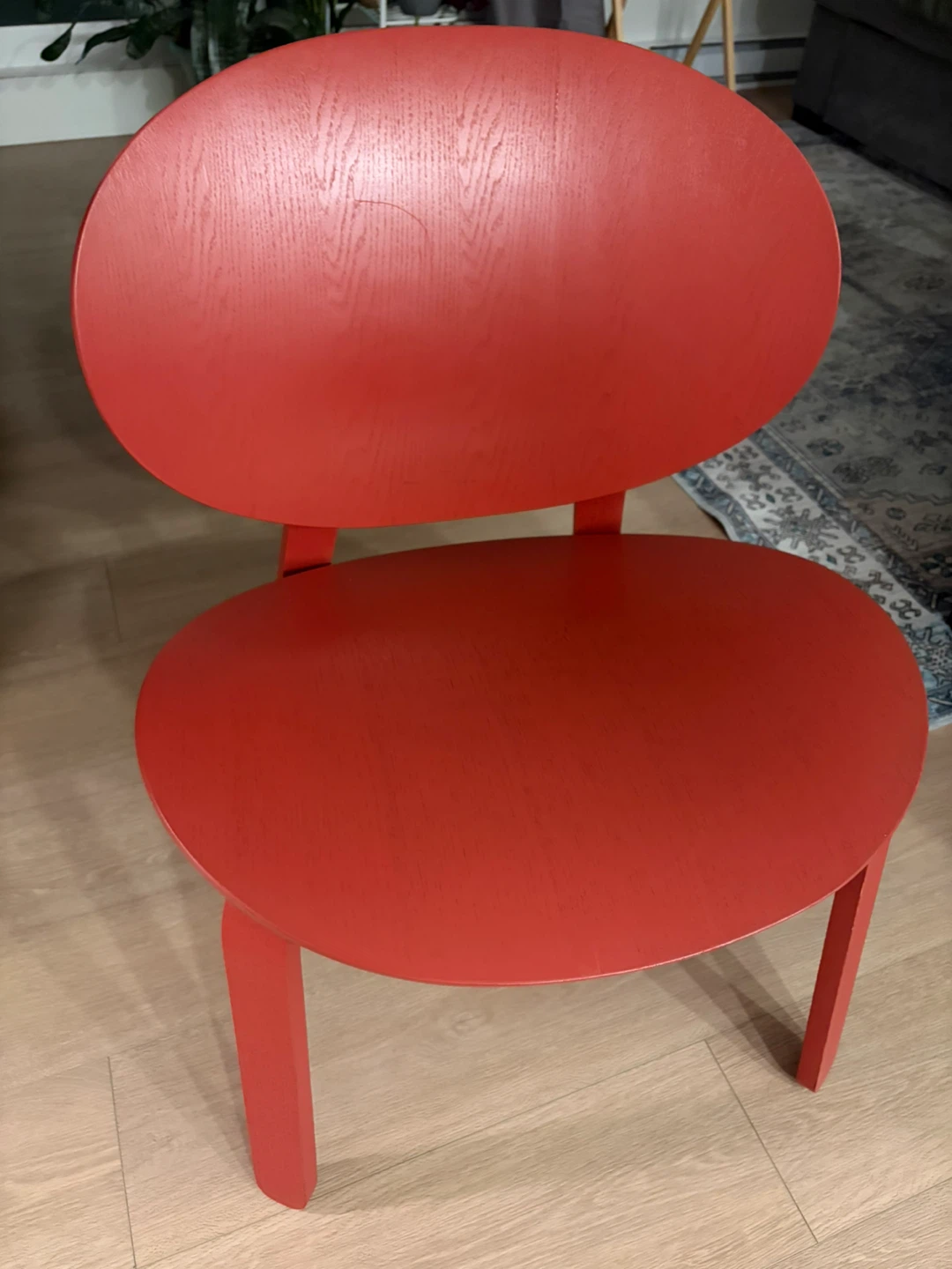Red Accent Chair - photo 2