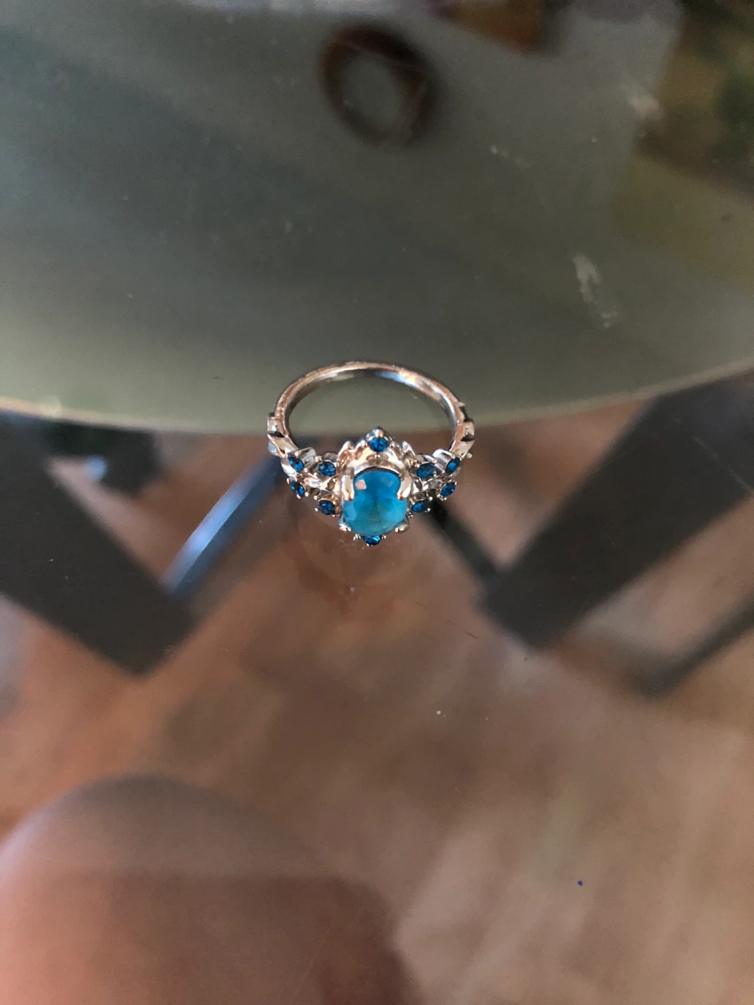 Blue Gemstone Ring