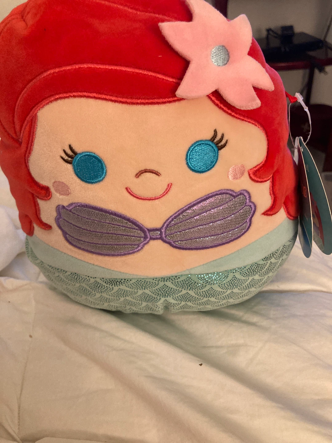 Squishmallows Disney Ariel Plush Toy