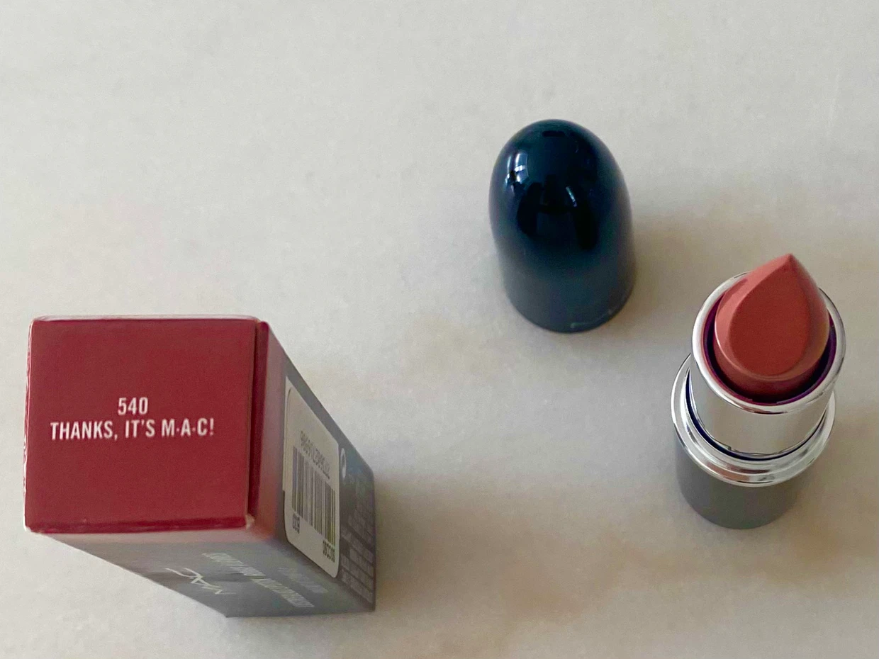 MAC Lustreglass Lipstick 540 Thanks, It's M·A·C! - photo 2