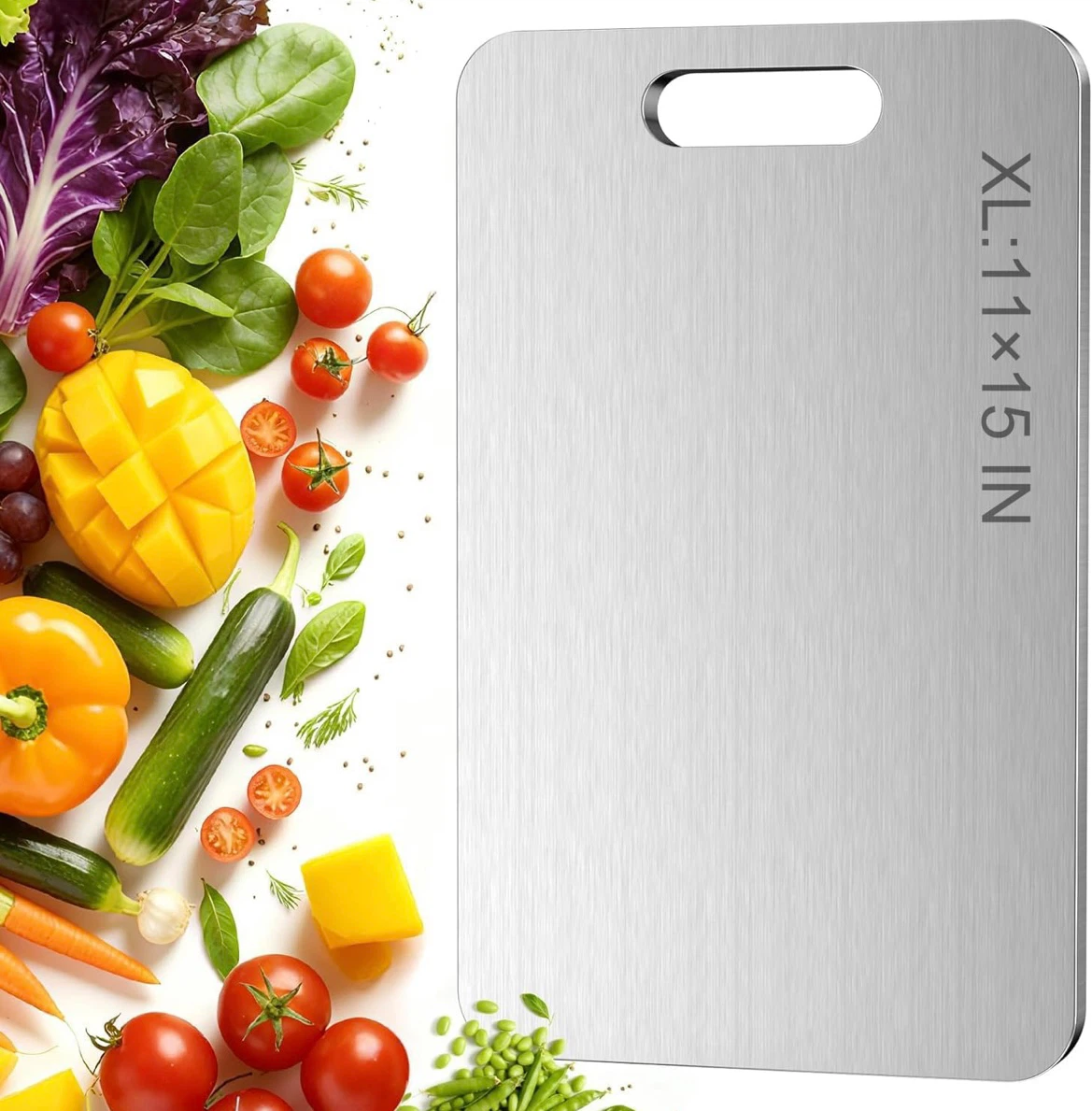 Tolyoler XL Titanium Cutting Board for Kitchen,2026 New Upgrade