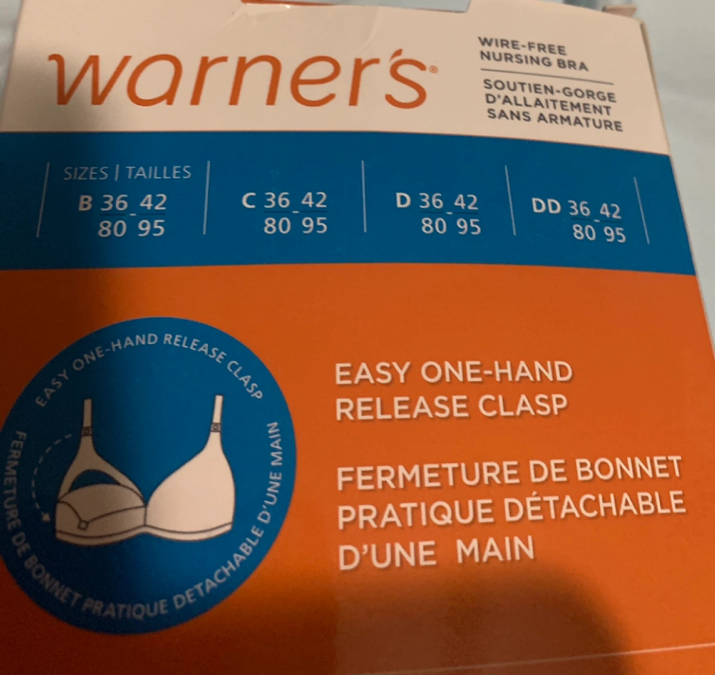 Warner's Wire-Free Nursing Bra , 2 pcs - photo 3