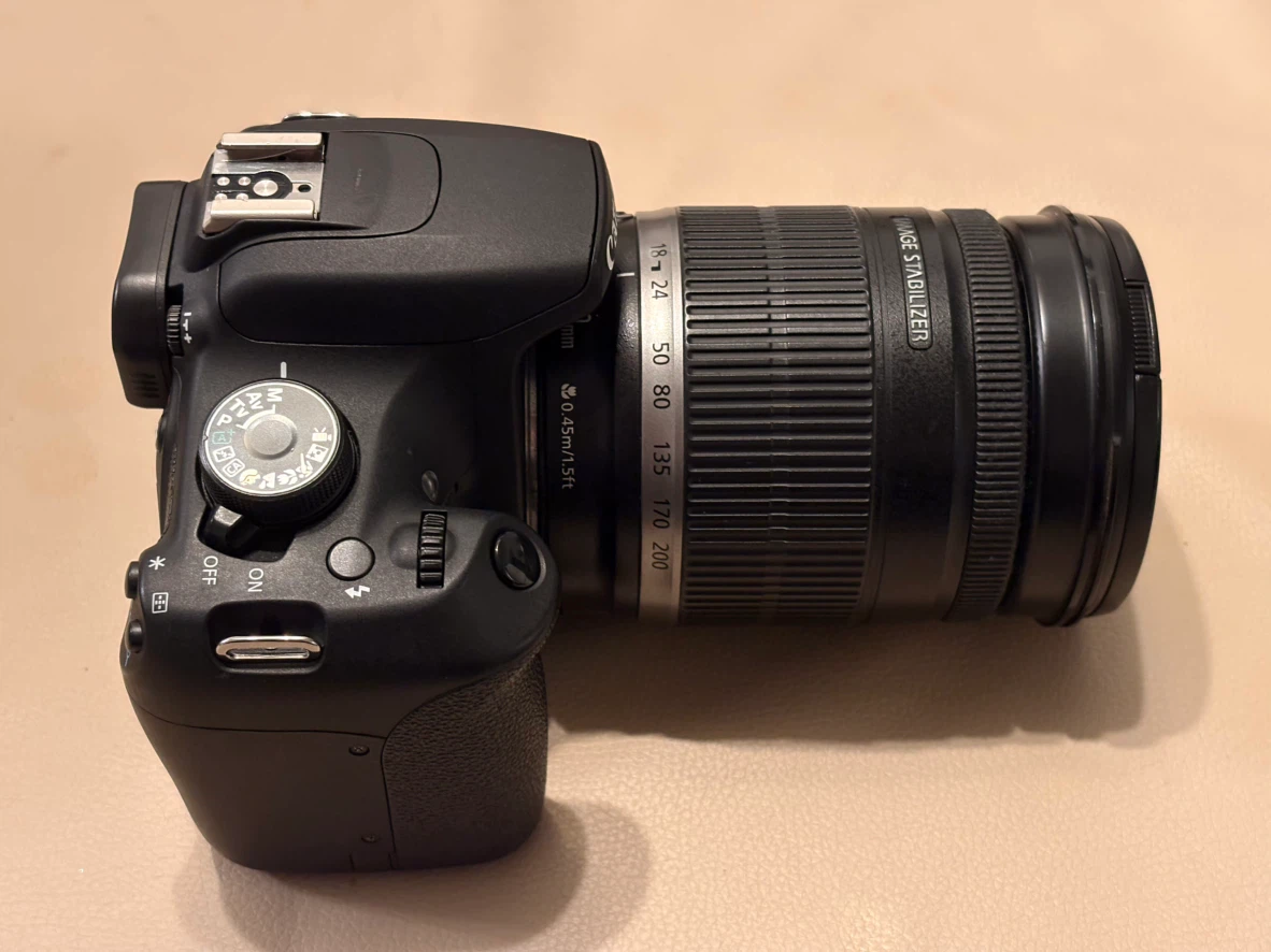 Canon EOS Rebel T5 DSLR & Canon 18-200mm IS Lens - photo 4