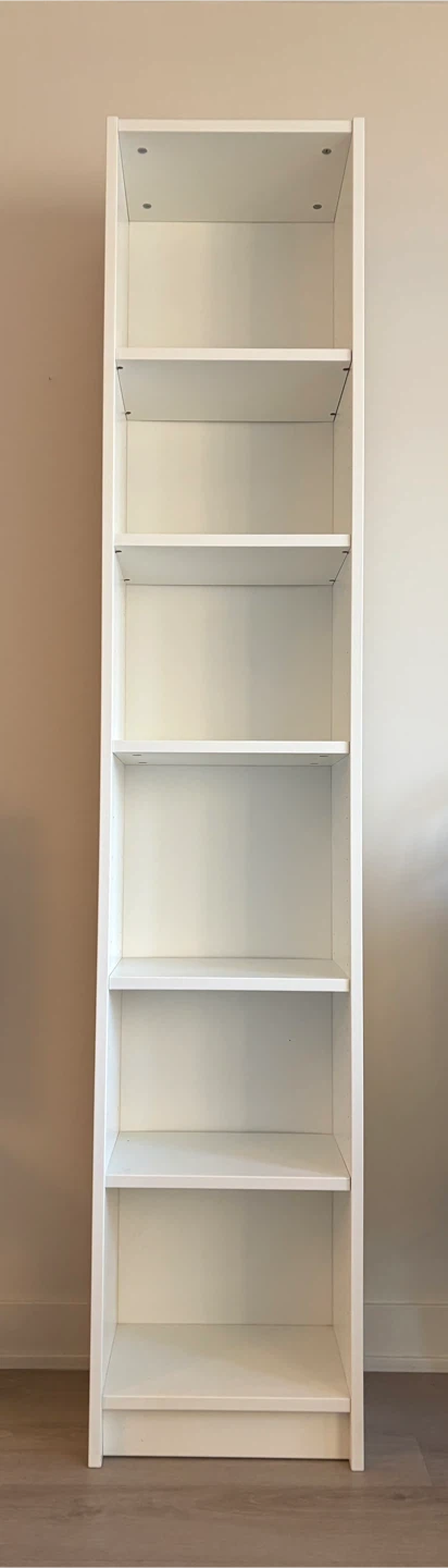 White IKEA Billy Bookcase