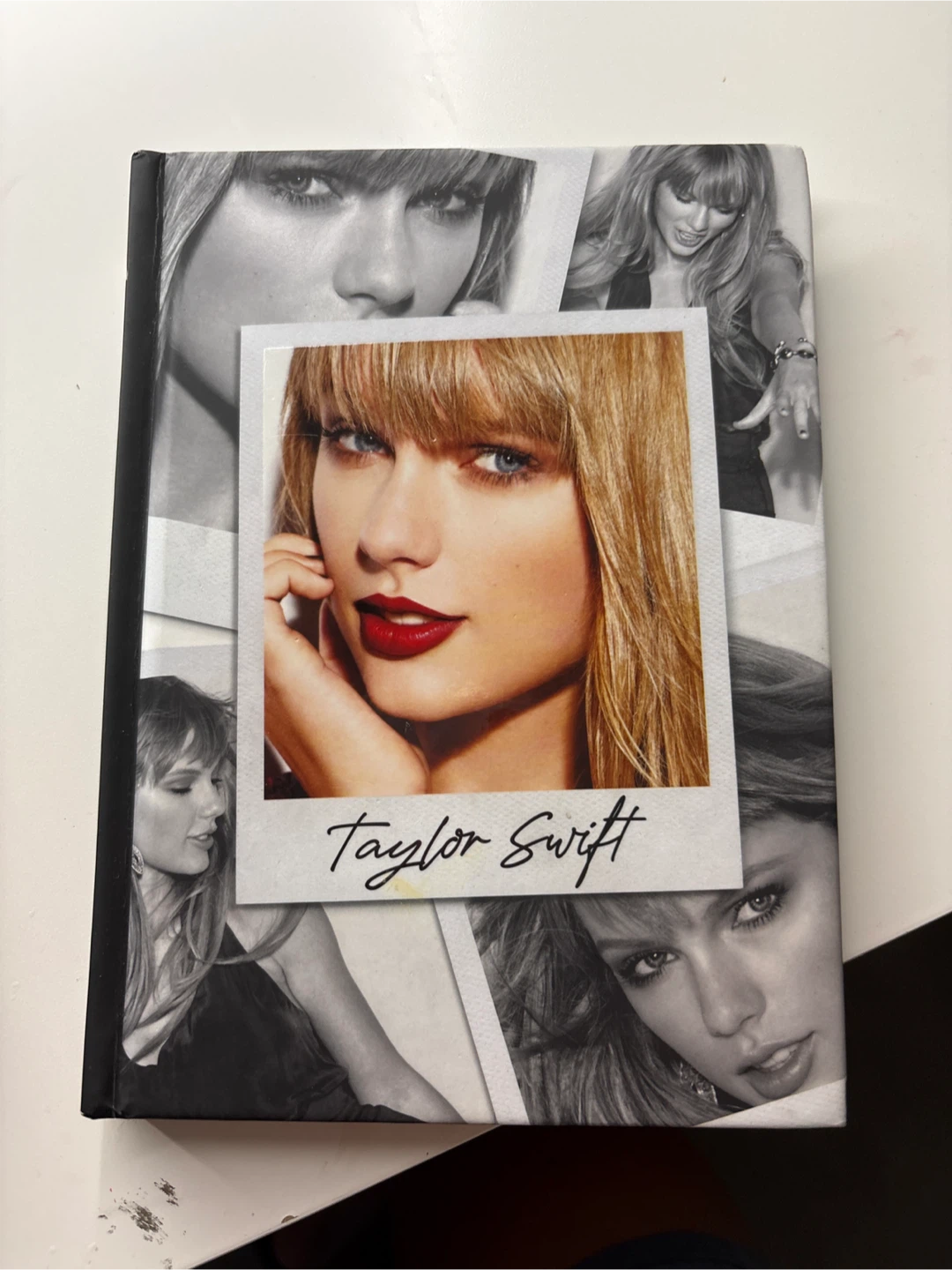 Taylor Swift autobiography all albums are shown in book